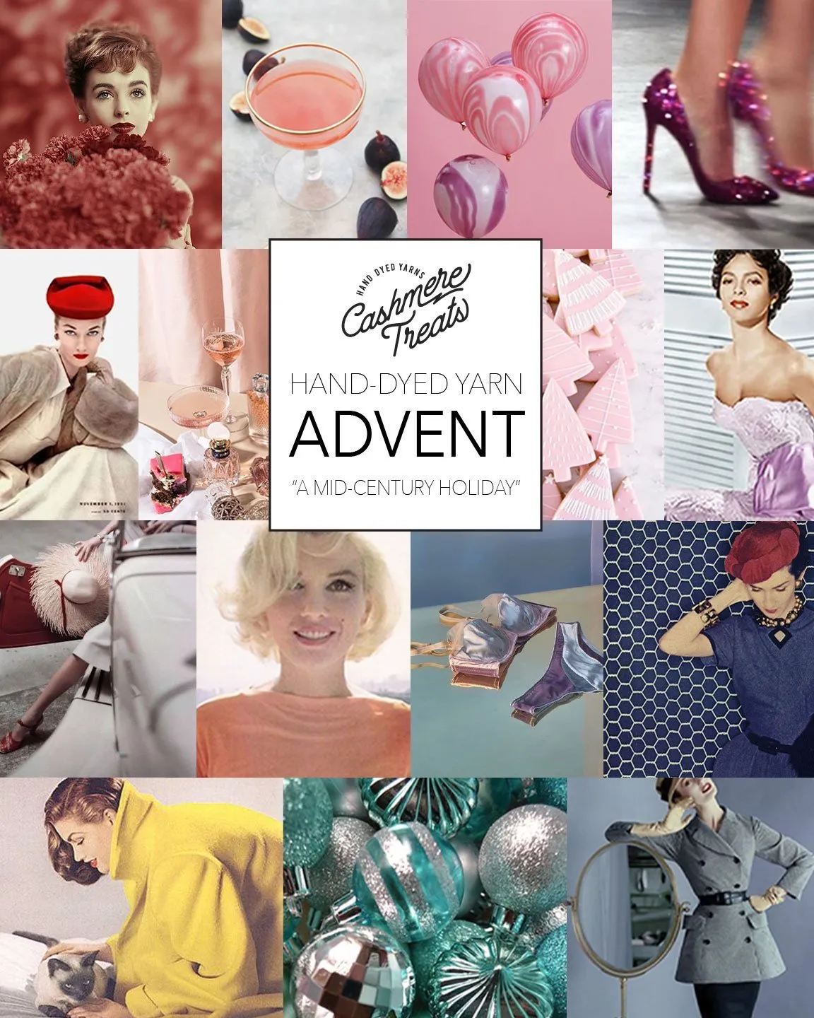 Cashmere Treats - Holiday Collection - 12 Days of Yarn in CASHMERE MERINO LUXE