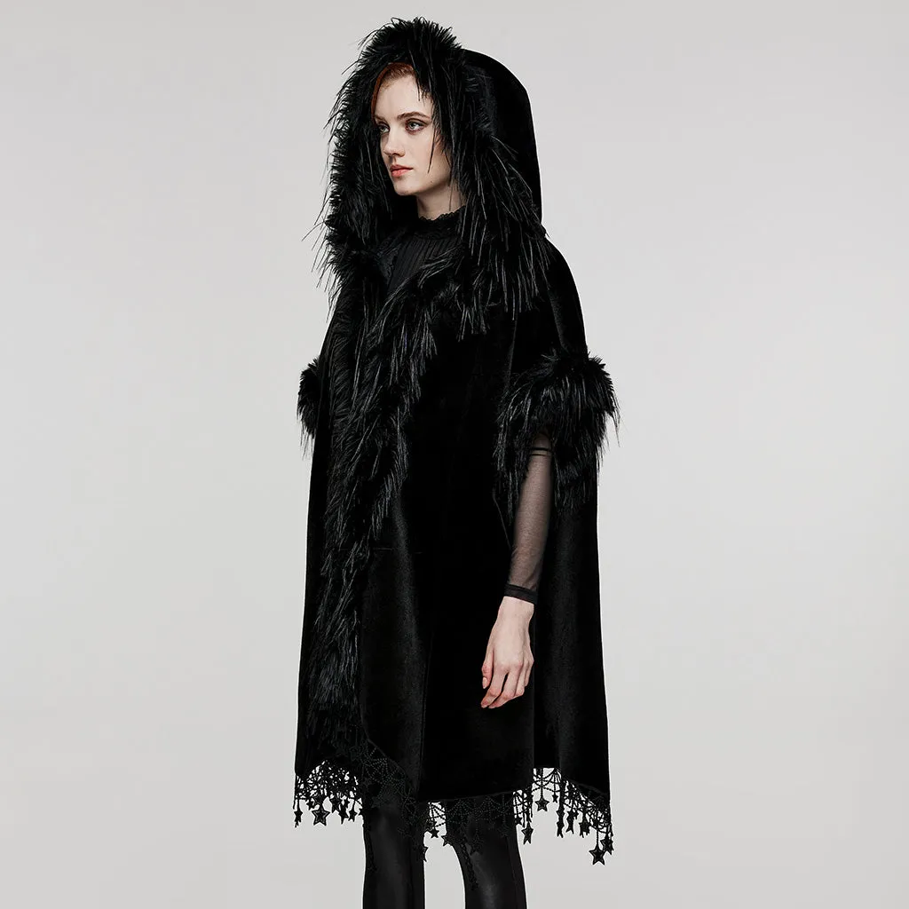 Goth Bat Cloak Coat WY-1519DPF