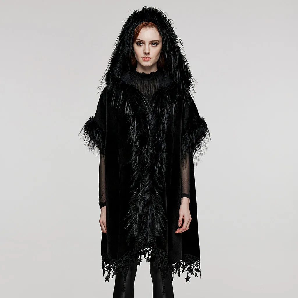 Goth Bat Cloak Coat WY-1519DPF