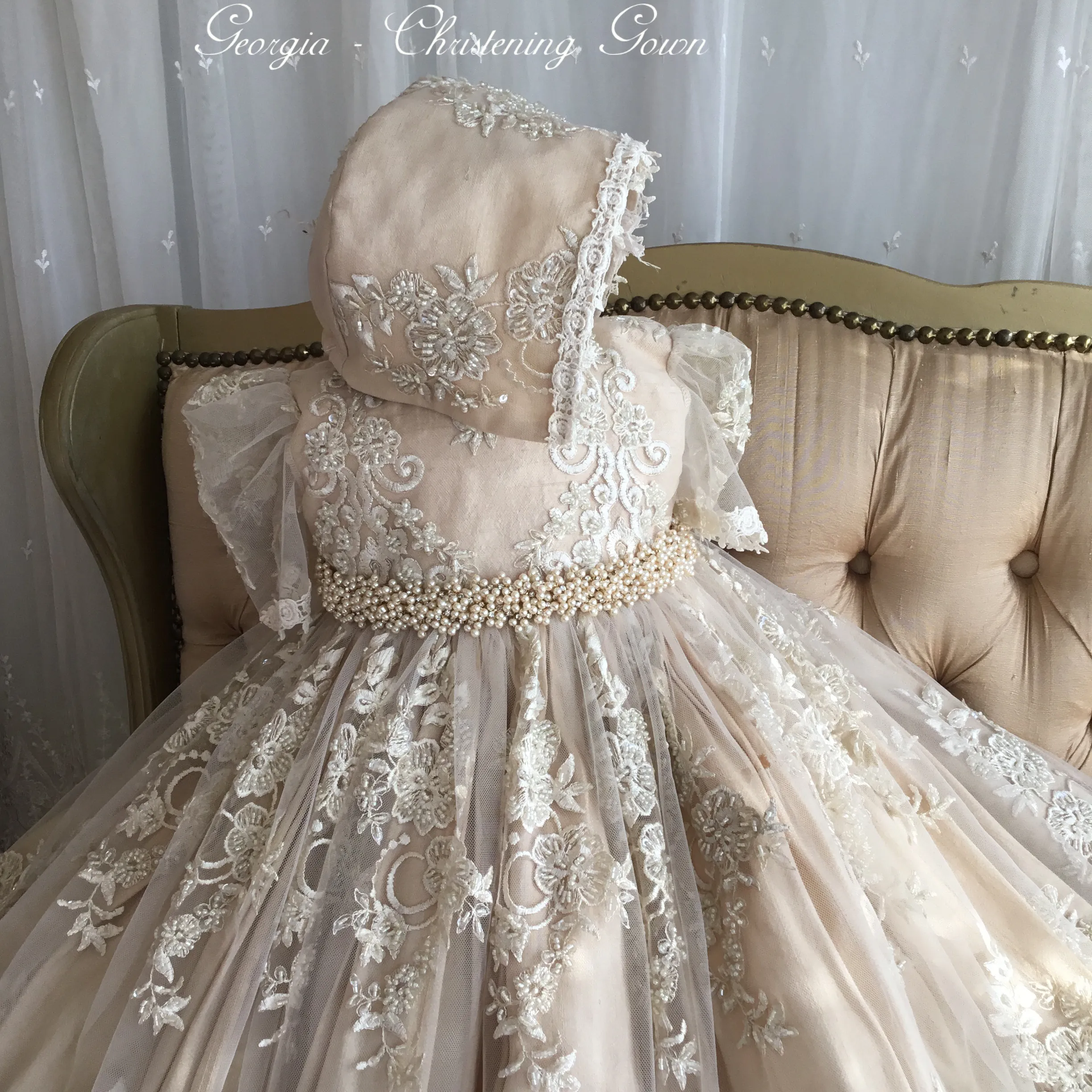 Heirloom Christening Gown - Georgia