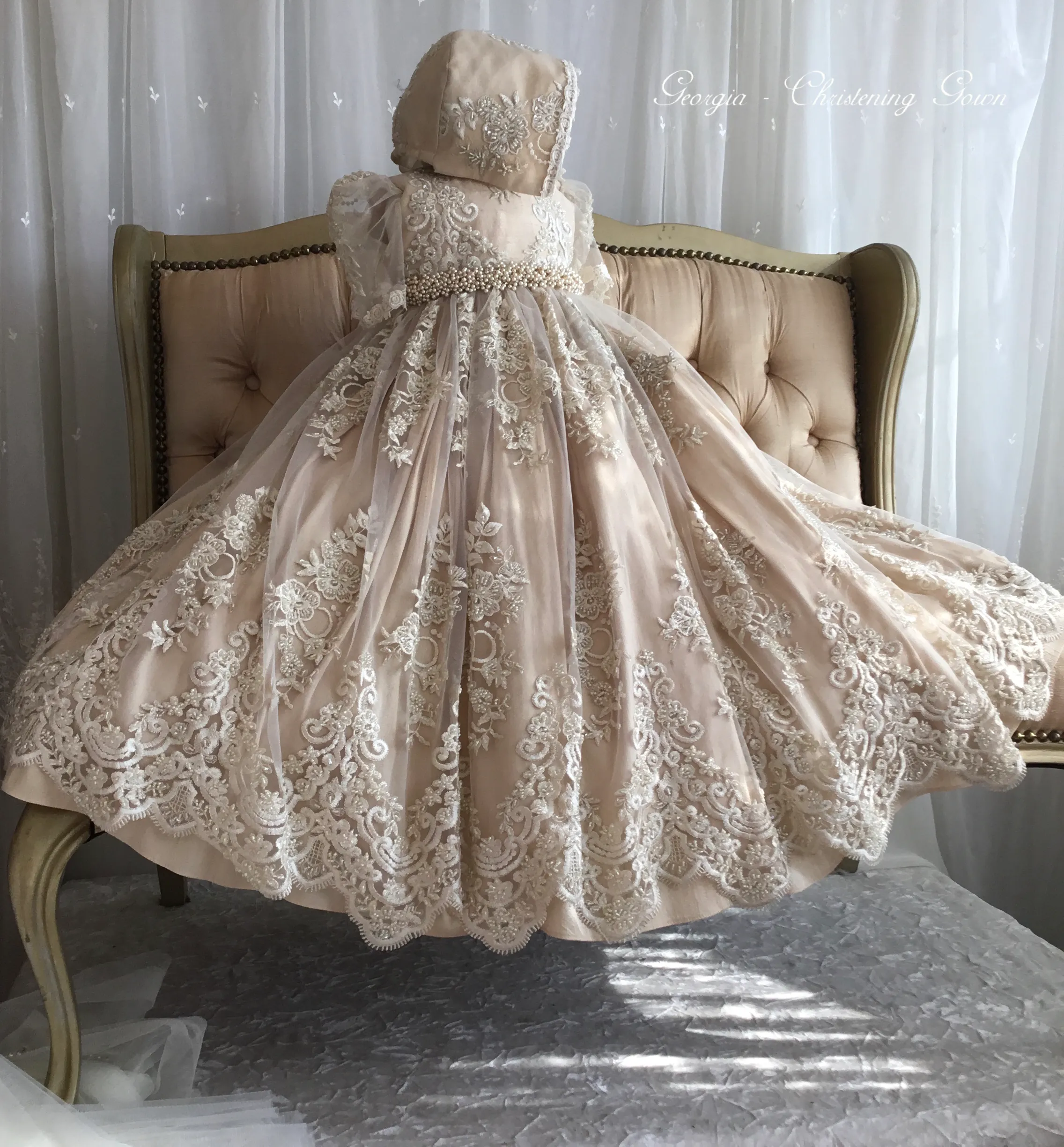 Heirloom Christening Gown - Georgia