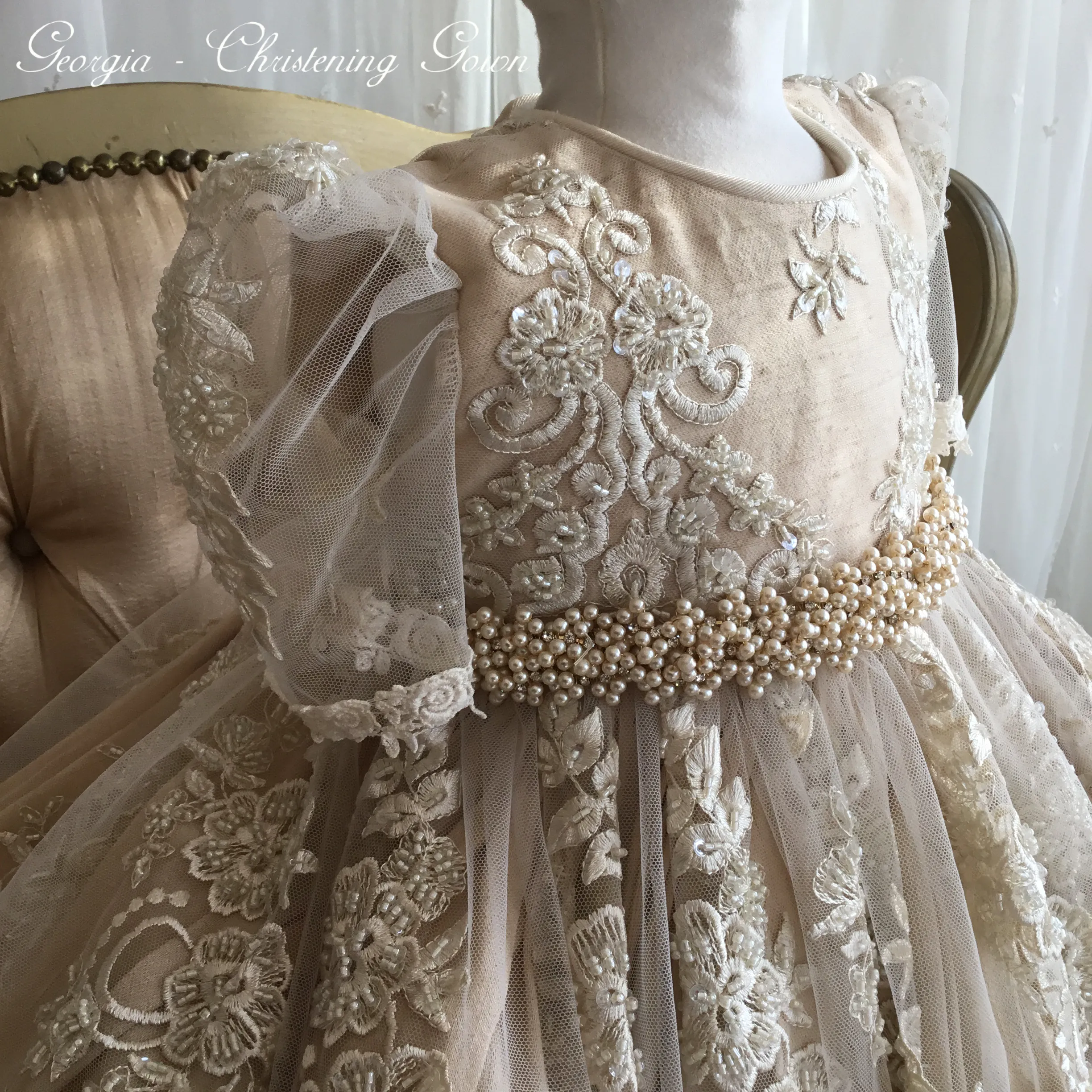 Heirloom Christening Gown - Georgia
