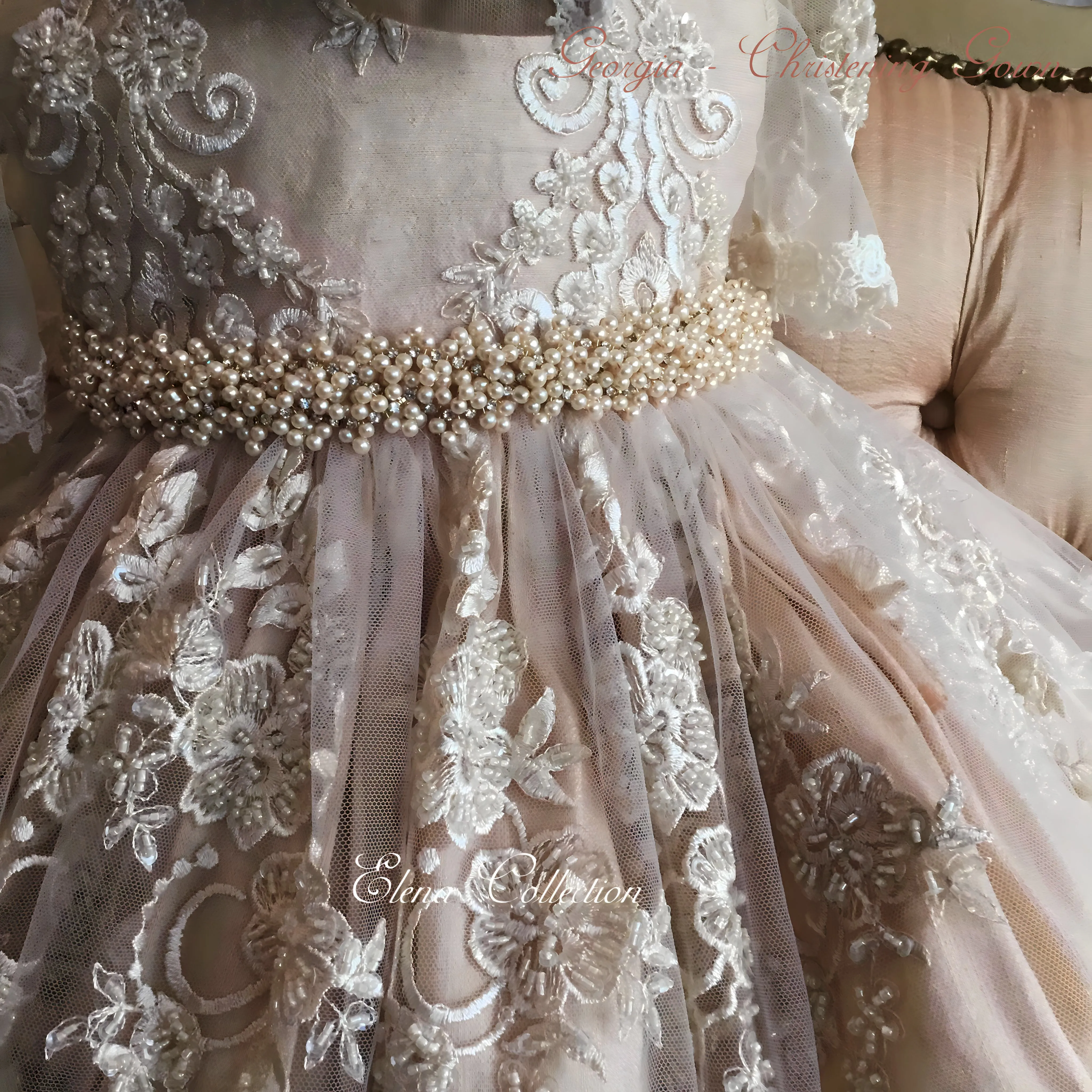Heirloom Christening Gown - Georgia