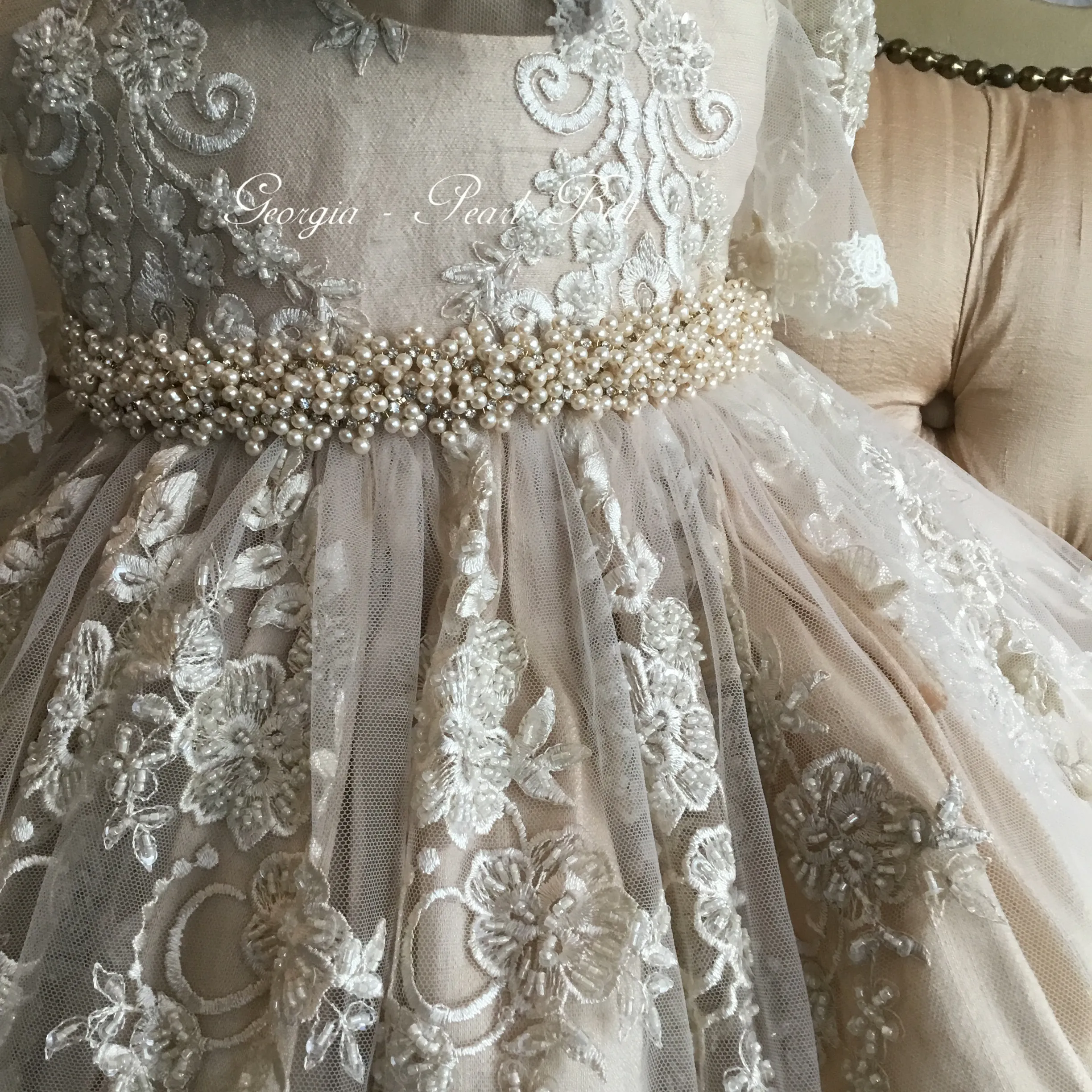 Heirloom Christening Gown - Georgia