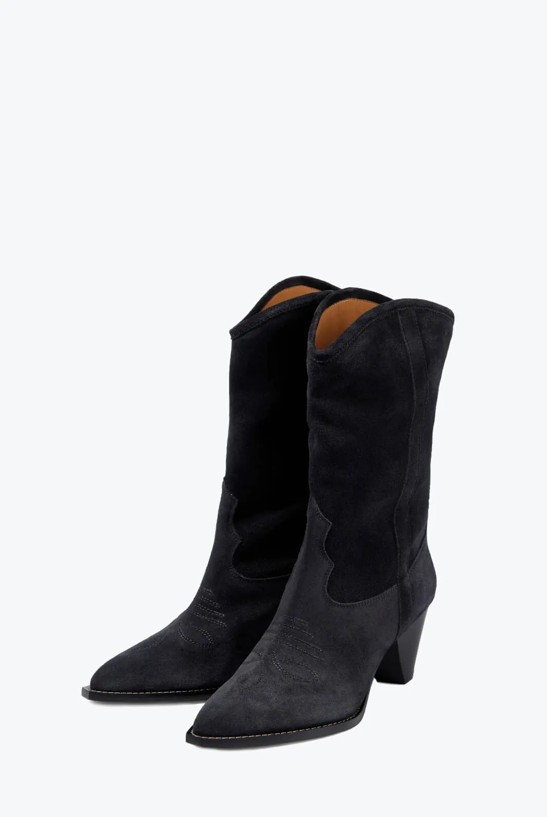 Luliette suede cowboy boots