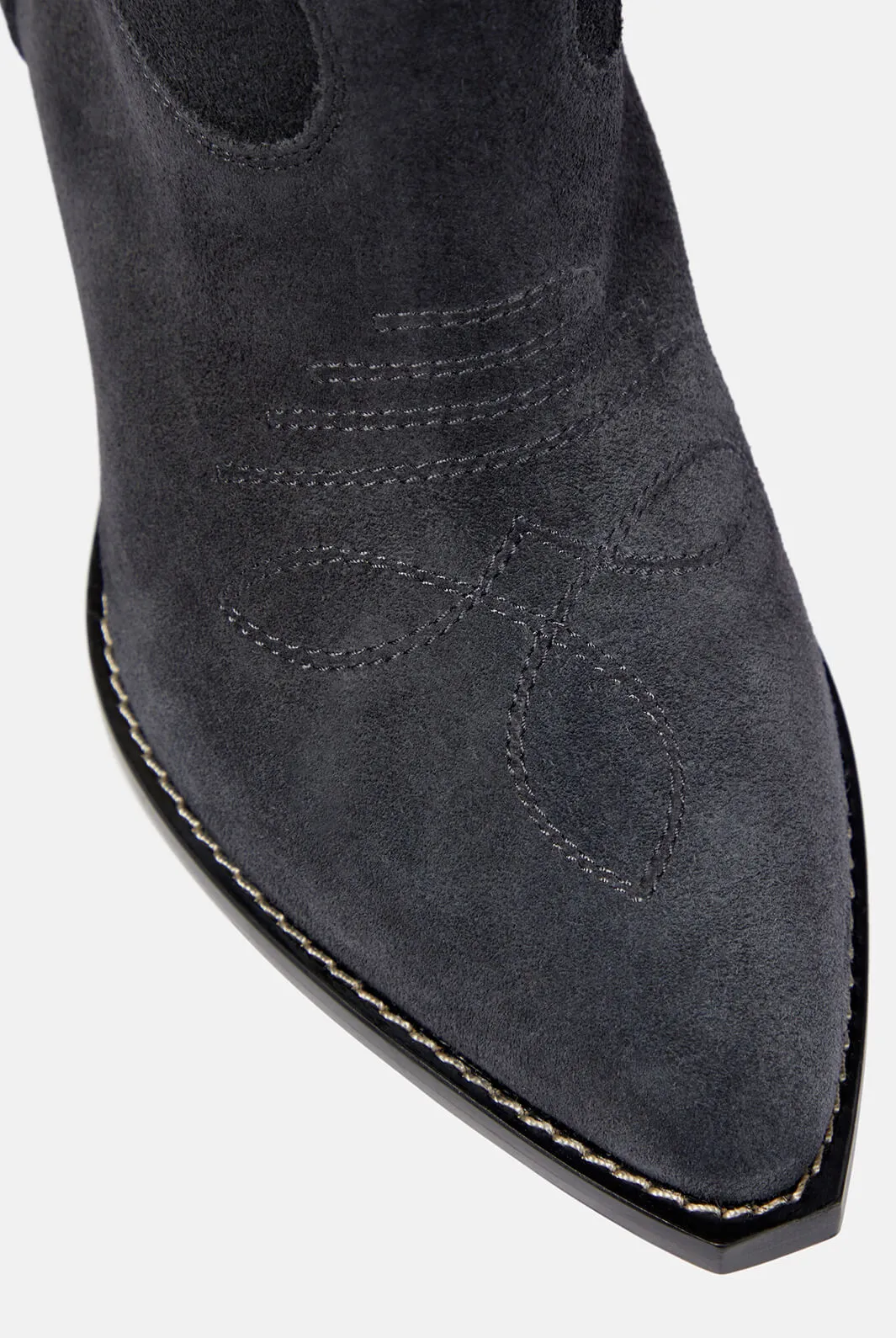 Luliette suede cowboy boots