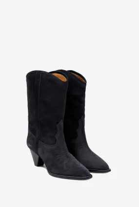 Luliette suede cowboy boots