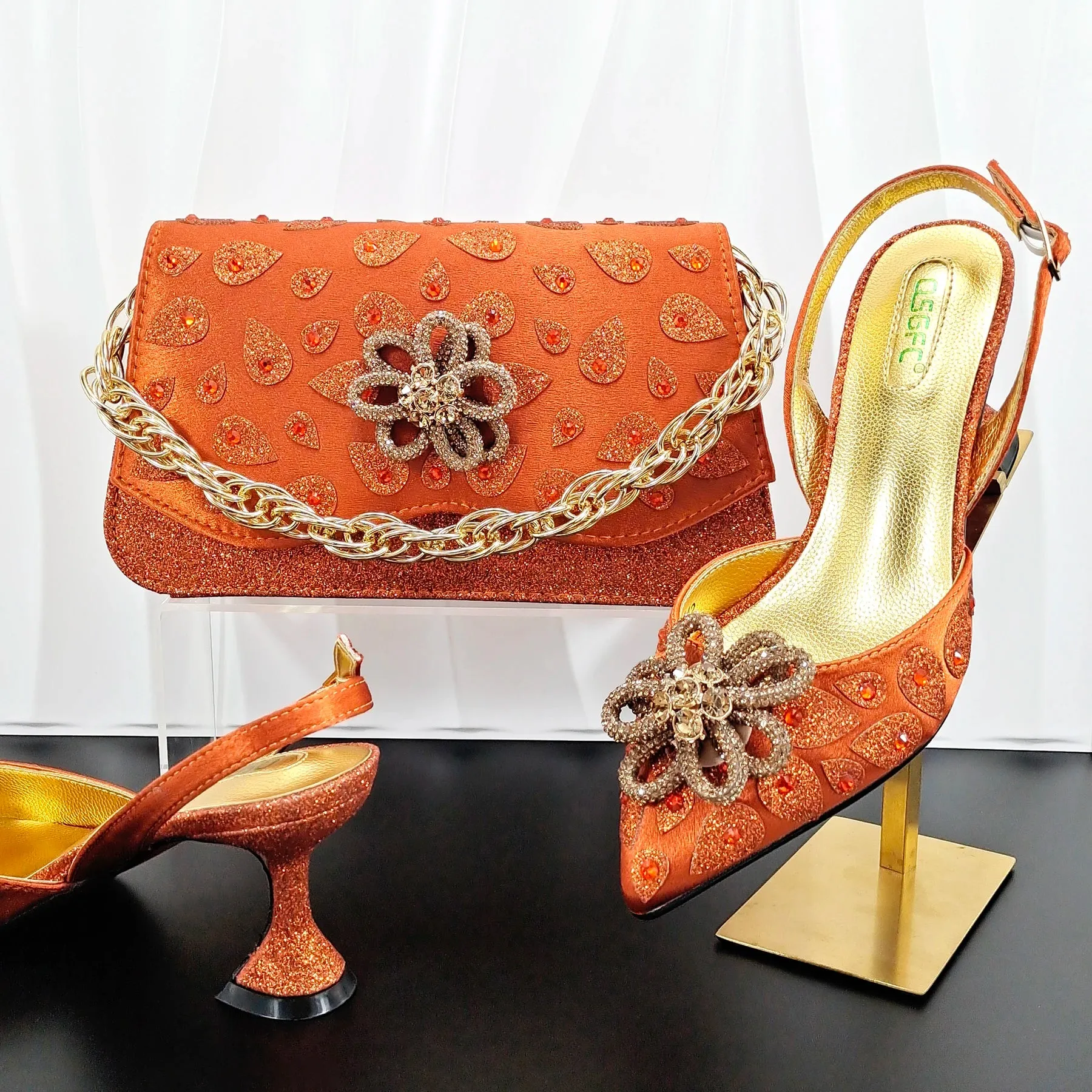 Newly Arrived Classic Style Hand Bag Matching High Heels