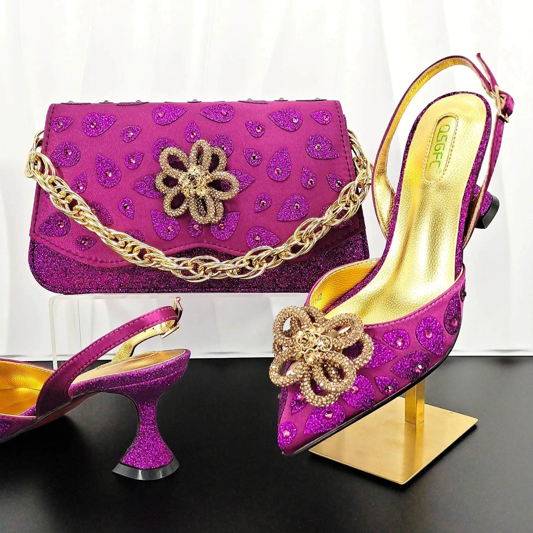 Newly Arrived Classic Style Hand Bag Matching High Heels