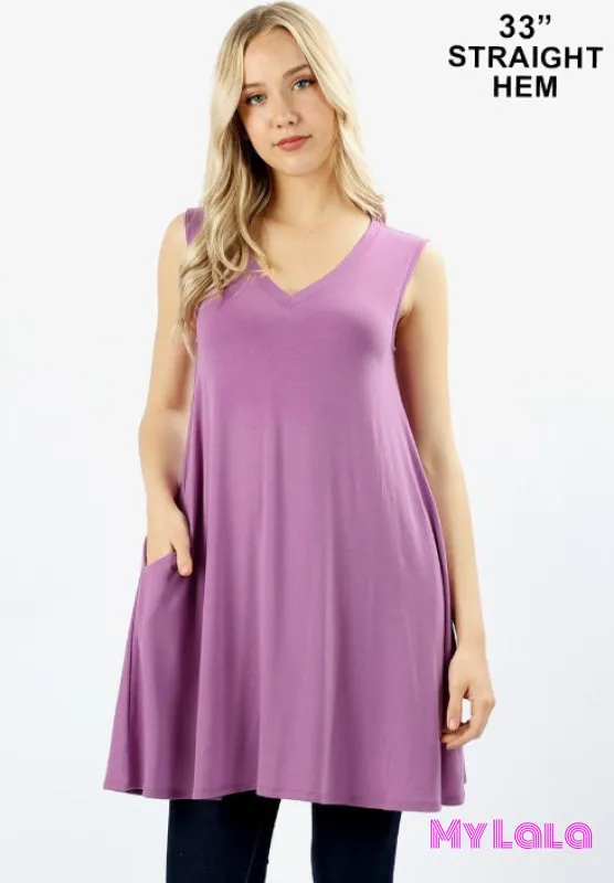 Polly Pockets Tunic (Dk Mauve)