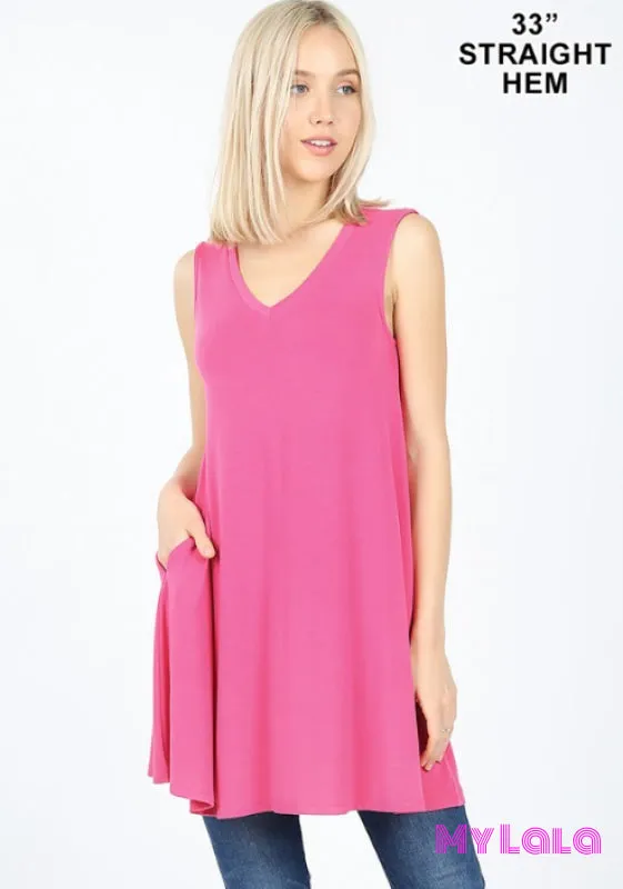 Polly Pockets Tunic (Fuschia)