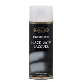 Pro Black Satin Lacquer Spray - Hampshire Sheen