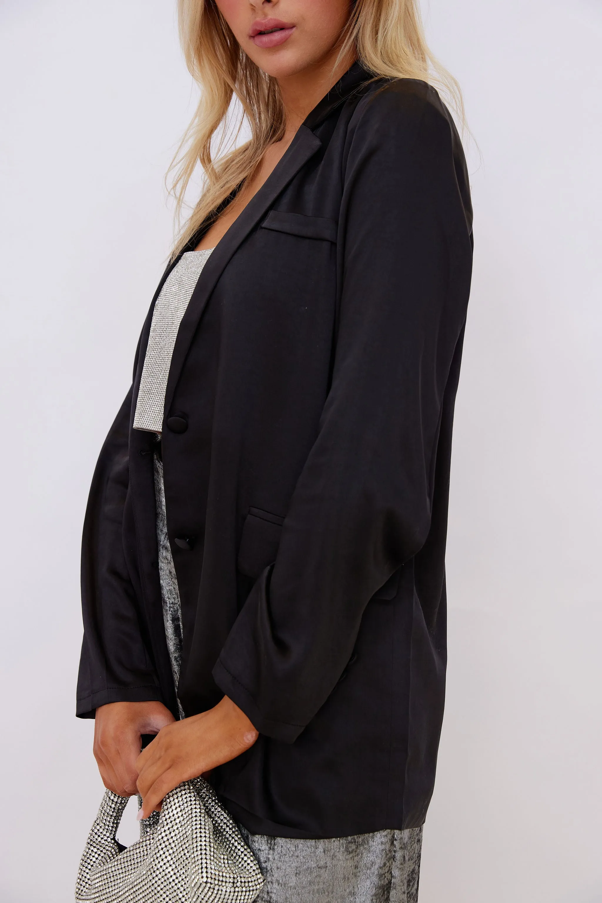 SALE - Barry Satin Blazer