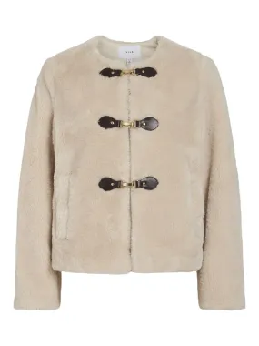 Vila Womens Shup L/S Short Jacket Birch